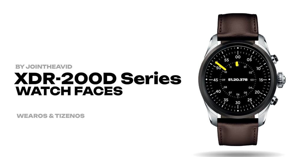 Facer watchface for wearOS powered Galaxy watch, Google pixel watch and Tizen smartwatches