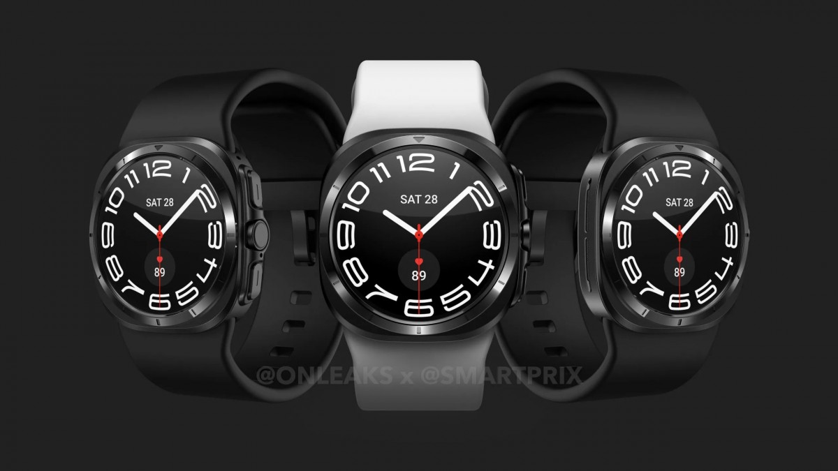 Galaxy watch 7 ultra design renders By onleaks
