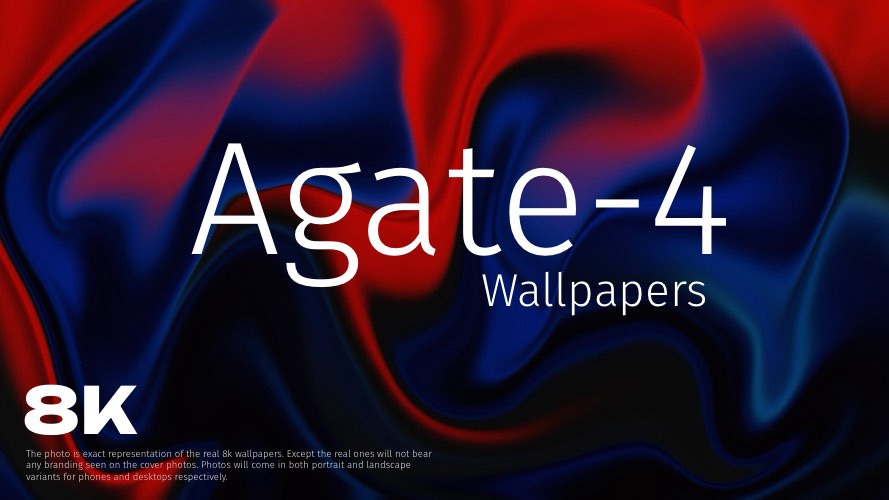 AGATE-4 Series 8K Wallpapers Pack